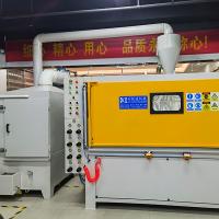 自动转盘式喷砂机