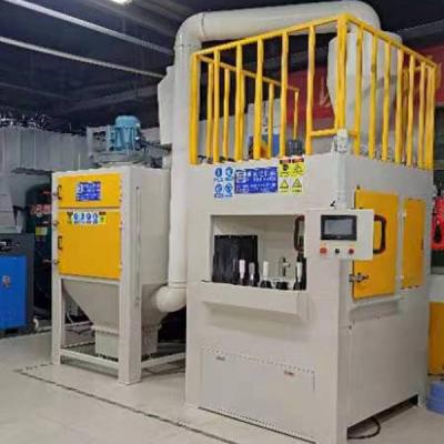 自动转盘式喷砂机